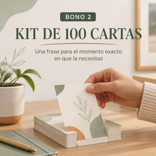 Portada del bono 2: Kit de 100 cartas
